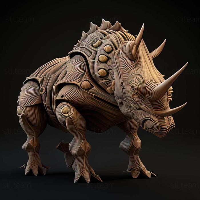 3D модель Cryptocephalus punctiger (STL)